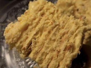 "Наполеон" на сковороді: фото скрін рецепту