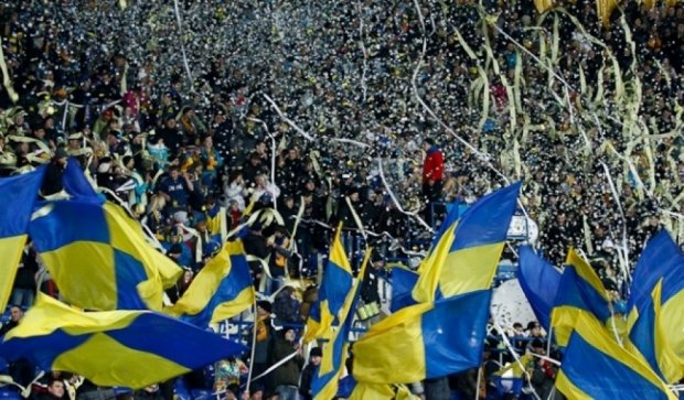 Украинцы не любят ходить на футбол