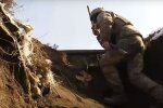 Воин ВСУ, скриншот: Youtube