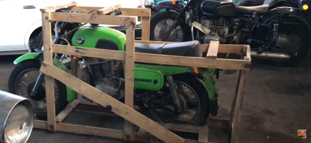 Мотоцикл, фото: скріншот з відео