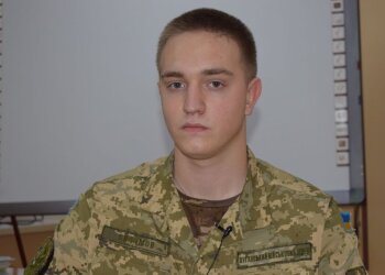лицеист Евгений Елфимов, фото: штаб ООС