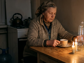 Отключение коммунальных услуг. Фото: сгенерированное ИИ