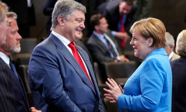 Порошенко и Меркель
