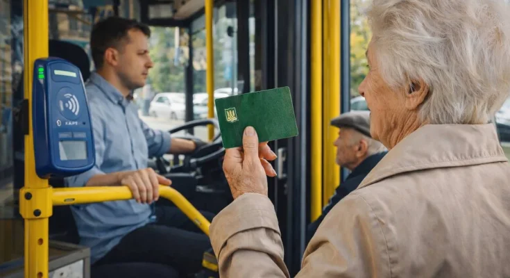 Пільговий проїзд для пенсіонерів