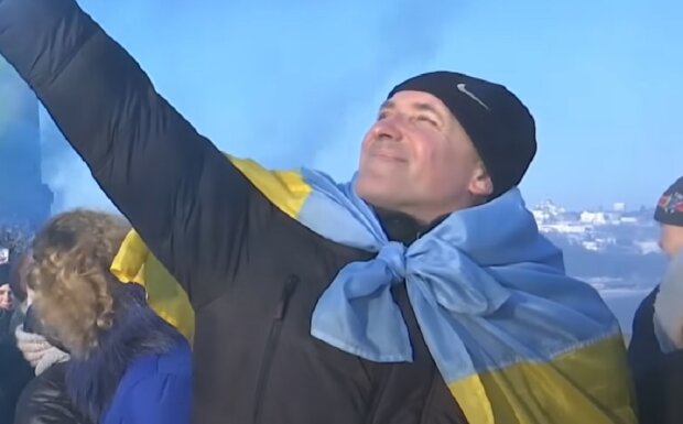 День Соборності України, скріншот: Youtube