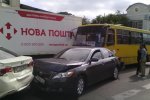 Масштабное ДТП "парализовало" движение в центре Херсона (ФОТО)