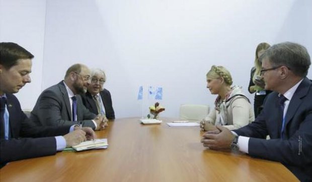 Тимошенко зустрілась із президентом Європарламенту 
