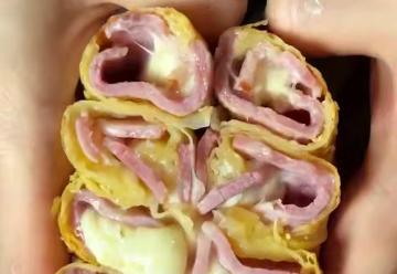 Равлики з шинкою та сиром, кадр з відео