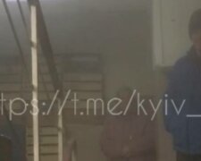 Прорвало трубу, фото: скріншот з відео