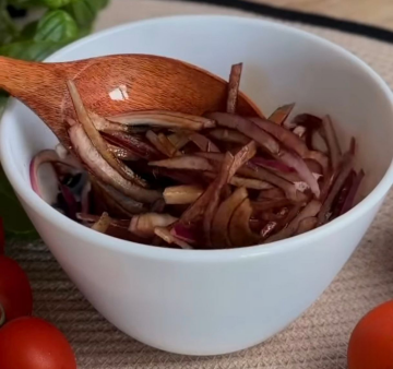 Итальянский картофельный салат: фото скрин рецепта