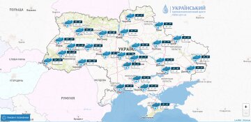 Прогноз погоди на 6 лютого, скріншот: Укргідрометцентр