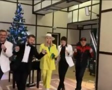 Пономарьов, Дзідзьо та Білик запалили під ялинкою під Jingle Bells, лише оленів не вистачає