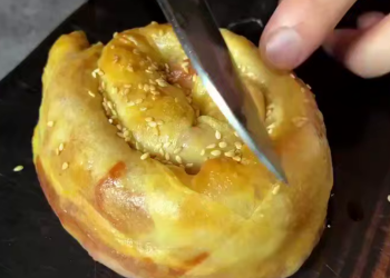 Равлики з шинкою та сиром, кадр з відео