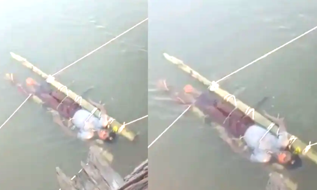 мальчика погрузили в реку после укуса змеи