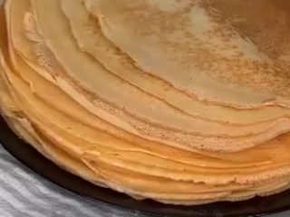 Блины, Масленица, кадр из видео