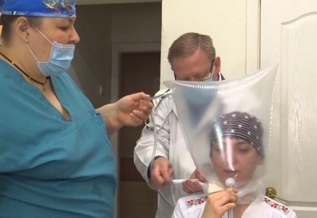 харьковские врачи, скриншот из видео