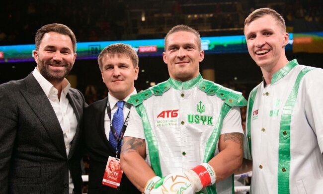 Александр Усик с командой, К2 promotions