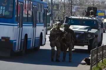 Російські окупанти. Фото: скрін youtube
