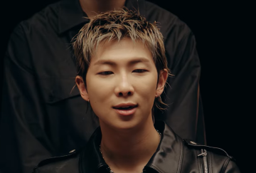 RM (Ким Намджун) из BTS, кадр из интервью