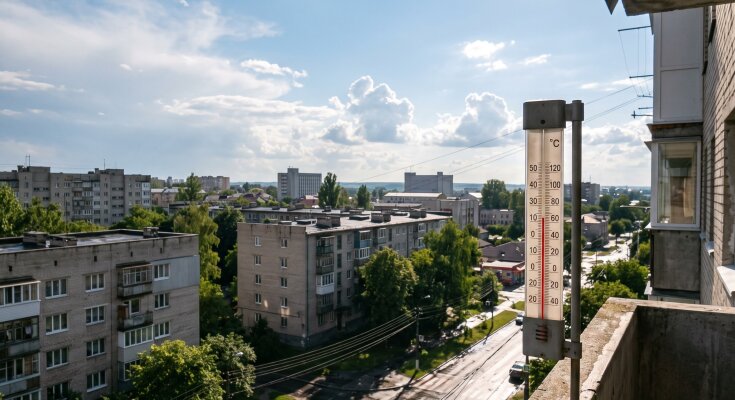 спека +30°C Україна літо сонце