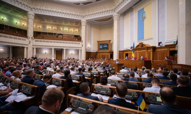 Зал заседаний Верховной Рады Украины, фото: president.gov.ua