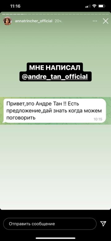 Анна Трінчер, фото: Instagram