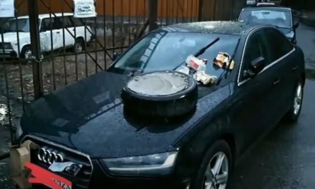 Як карають автохамов, скріншот
