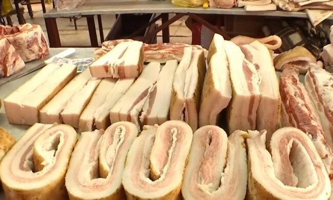 Ціни на сало, скріншот з відео