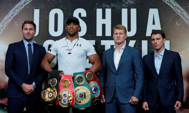 Энтони Джошуа и Александр Поветкин