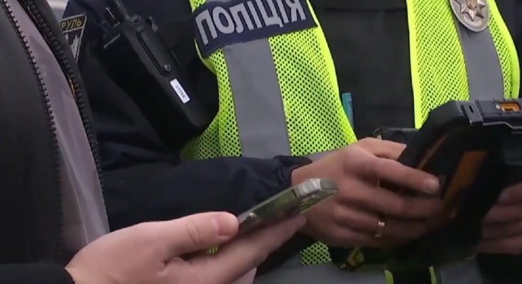 Полиция, проверка документов. Фото: скрин youtube