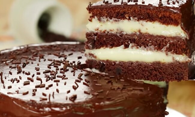 Пиріг "Crazy Cake", скріншот: YouTube