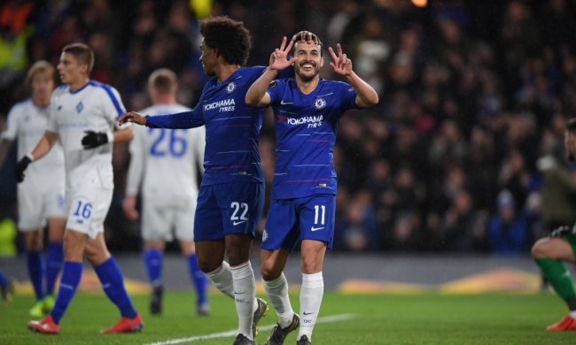 Челси разгромил Динамо в первом матче Лиги Европы