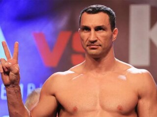 Володимир Кличко на рингу