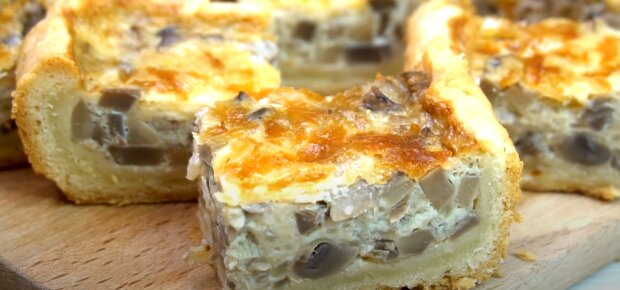 Пиріг з м'ясом та грибами: рецепт ніжної та соковитої страви