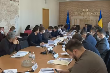 Комітет ВР України з питань бюджету, скріншот: YouTube