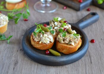 Закуска с тунцом, фото из открытых источников