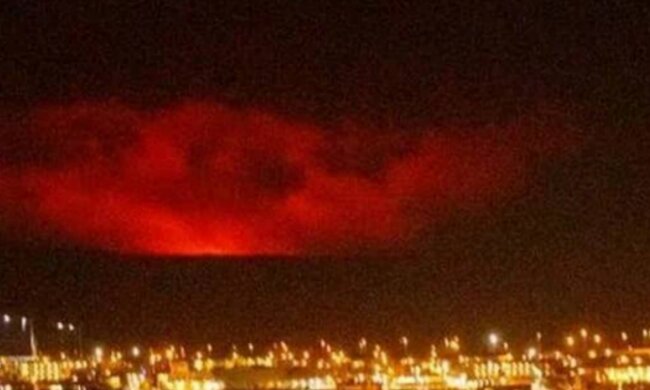Виверження вулкану в Ісландії, фото: Пульс України