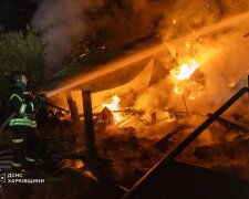 Атака БПЛА на Основянский район Харькова 23 августа 2026