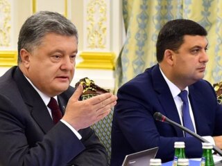 Петро Порошенко і Володимир Гройсман, фото: Укрінформ