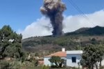 Виверження вулкану на Канарських островах, кадр з відео