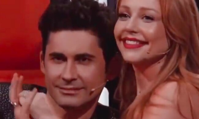 Тина Кароль и Дан Балан, скриншот из youtube