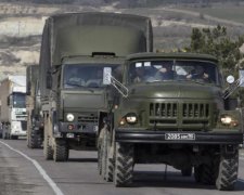 Из России на Донбасс зашли три колонны военной техники