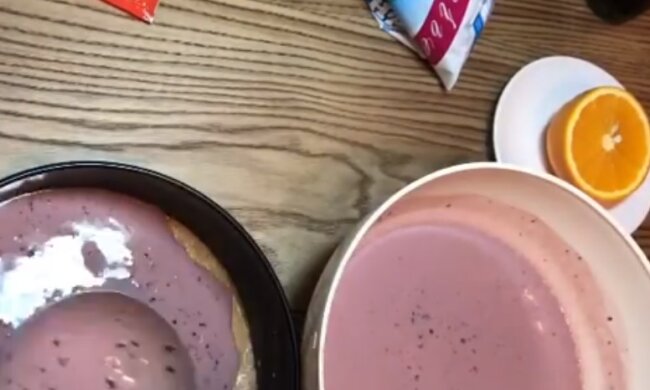 Приготовление бланманже, скриншот видео