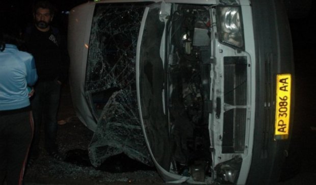 Семь человек пострадали в результате ДТП в Запорожье (фото)