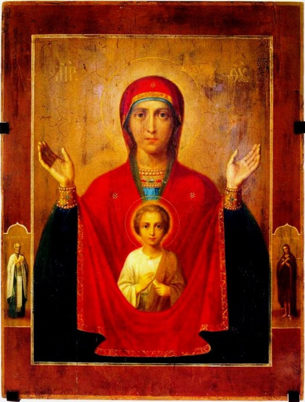 Ікона Божої Матері "Знамення" 10 грудня: історія і традиції християн