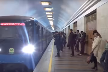 Киевское метро, скриншот из видео