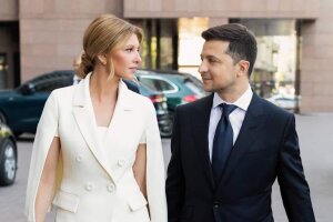 Елена и Владимир Зеленские