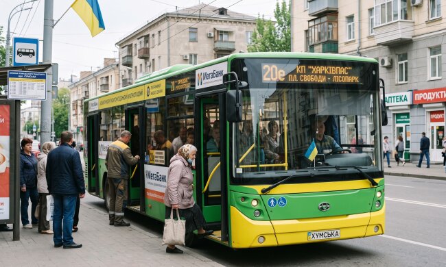 харків автобус міський транспорт