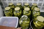 Консервовані огірки, фото: gospodynka