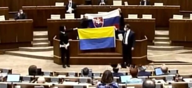 Парламент в Словакии, фото: скриншот из видео